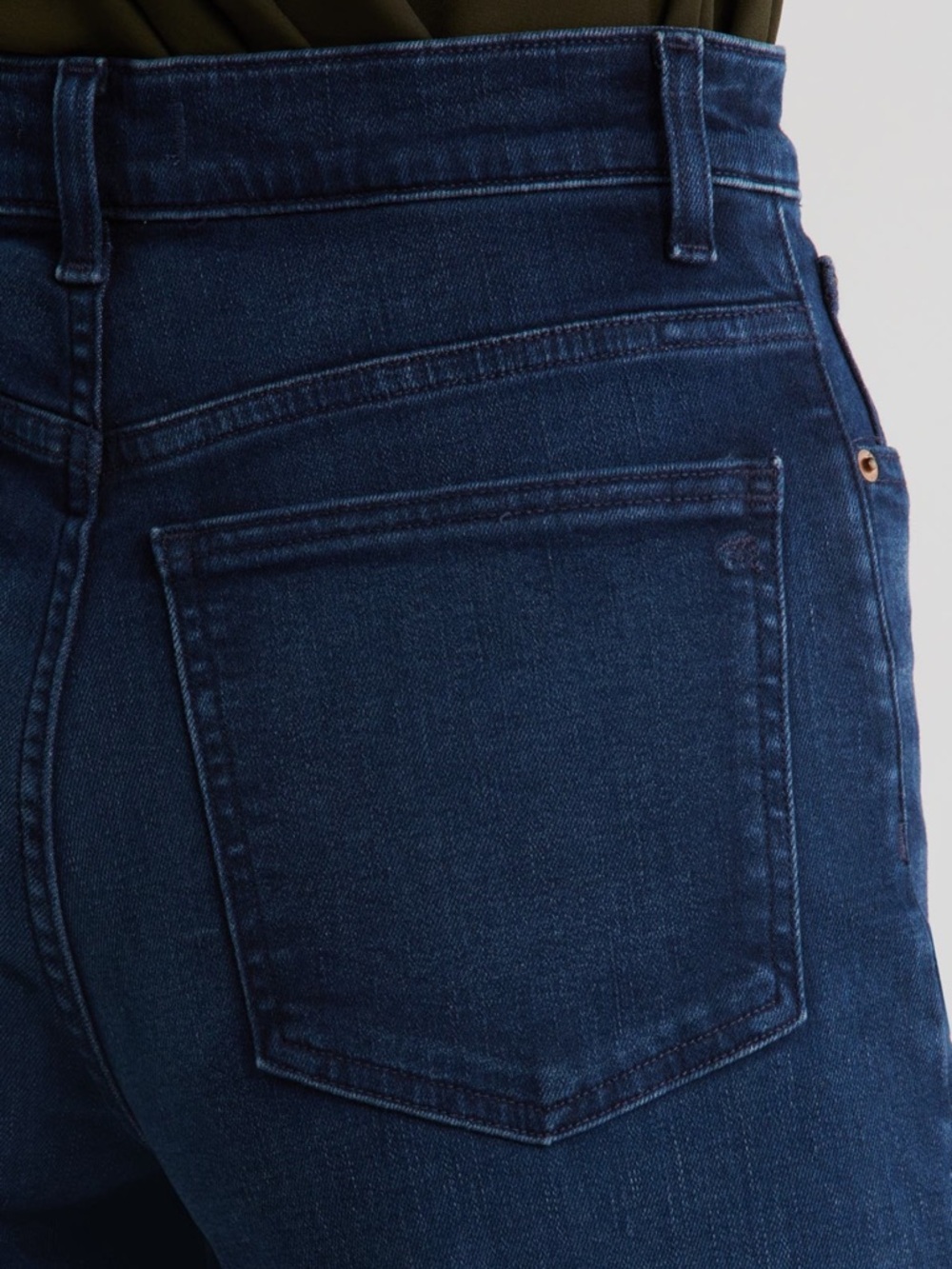 Madewell Perfect Vintage Wide Leg Jeans 27 Harvey Wash High Rise Stretch - Picture 3 of 13